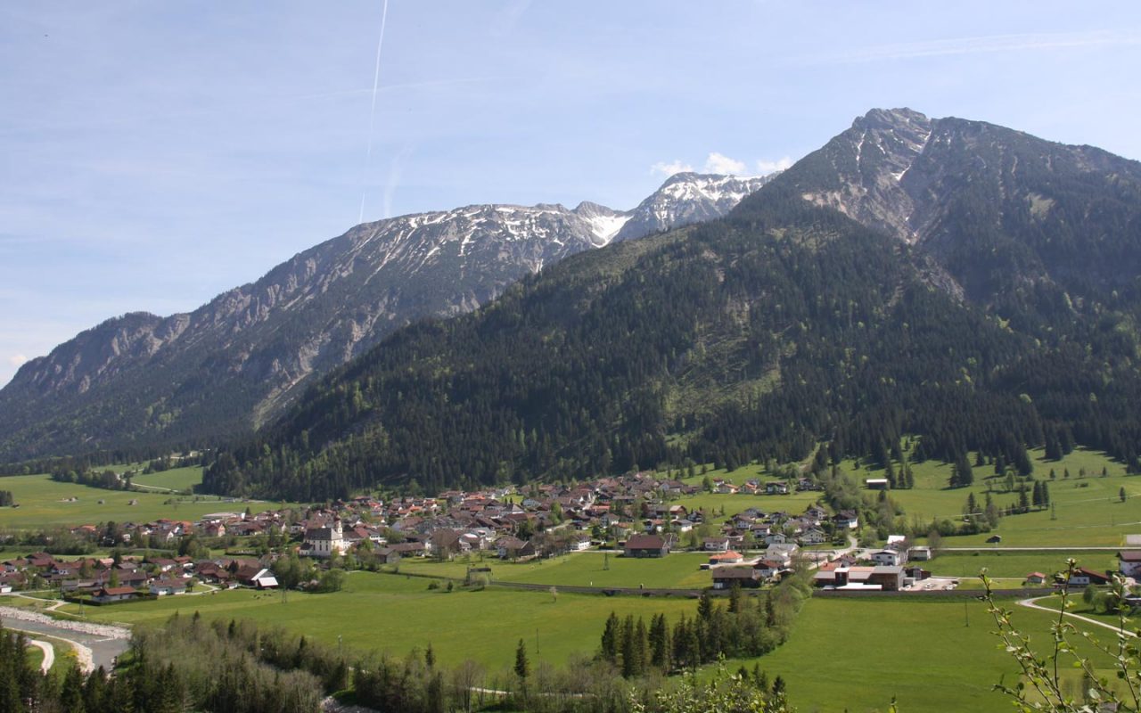 Vils Blick von Ruine Vilsegg