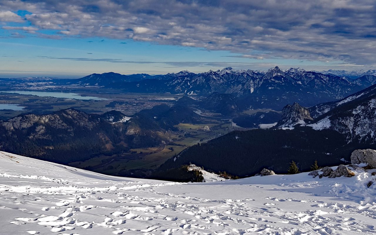 Blick vom Breitenberg Richtung Vils