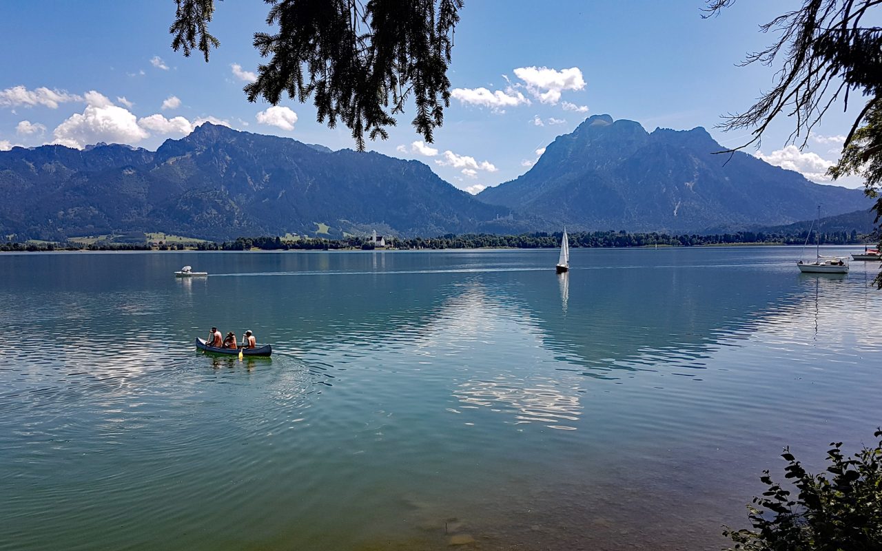 Wassersport Forggensee