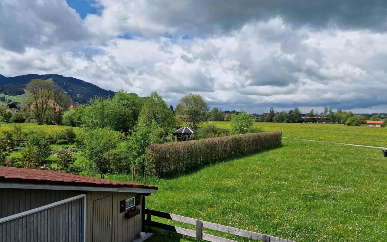 Blick von der Terrasse