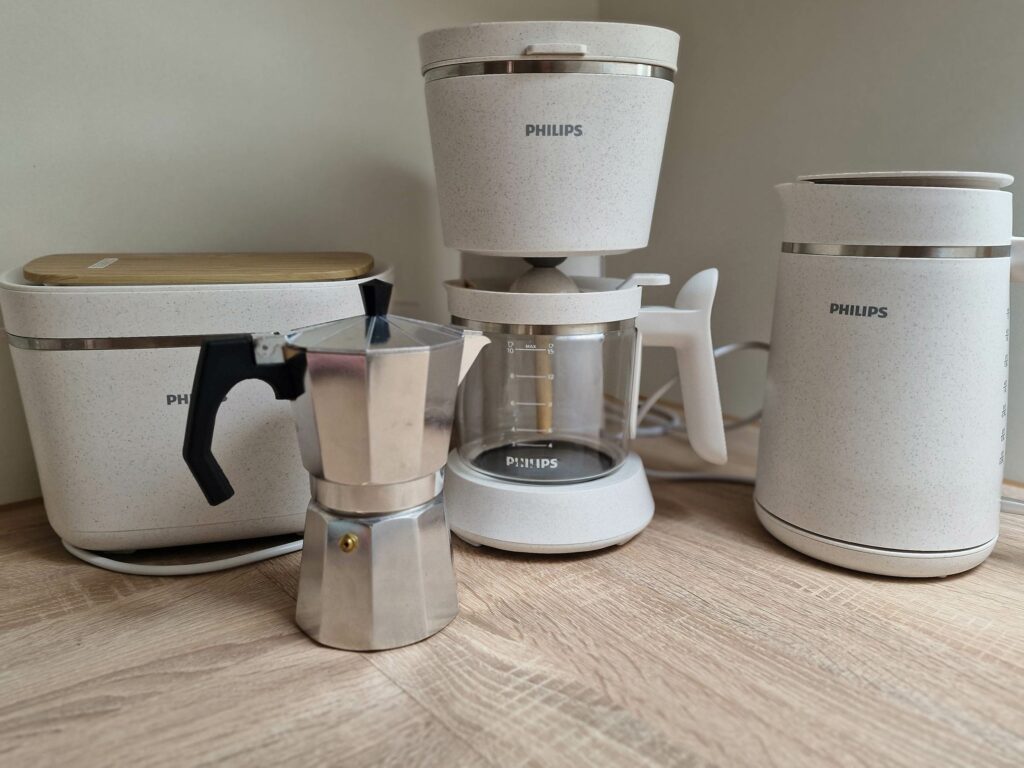 Filter-Kaffeemaschine & Espresso-Schraubkanne